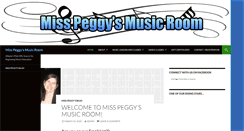 Desktop Screenshot of misspeggysmusic.com